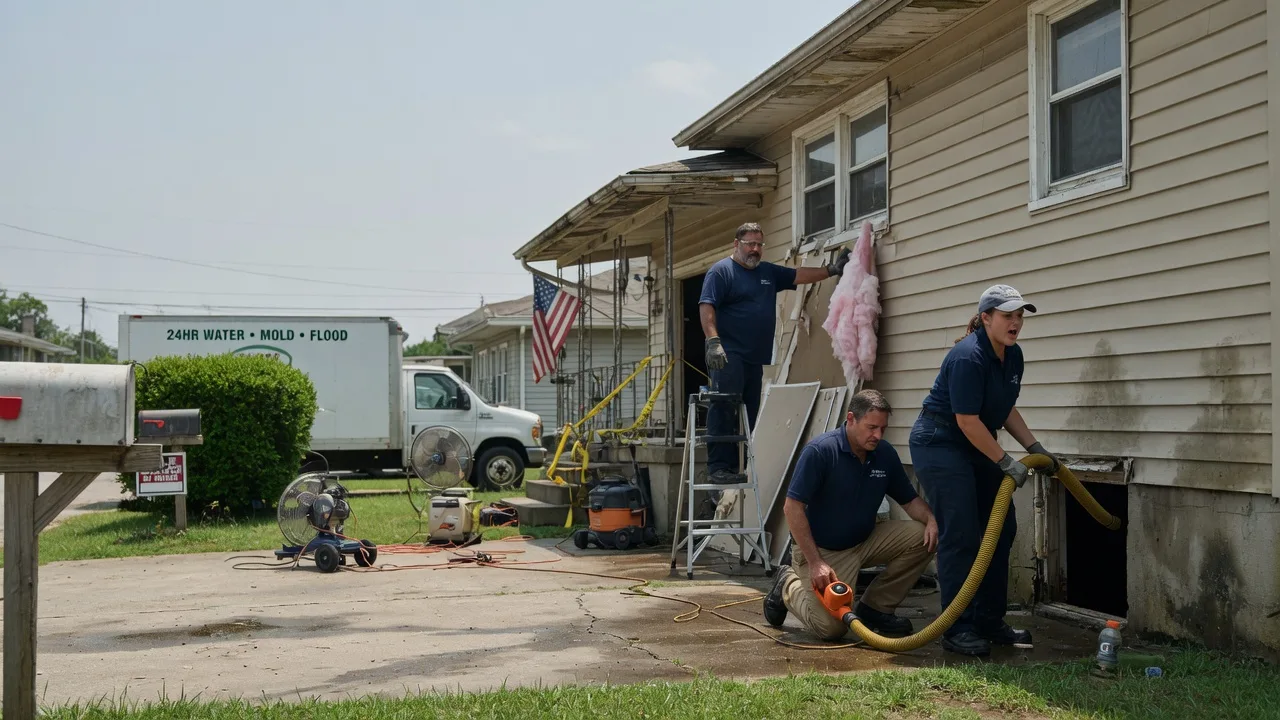 Water Damage Repair in Spring Arbor, MI near me